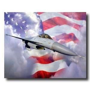  F 16A Fighting Falcon Jet Aircraft Airplane Picture Art 