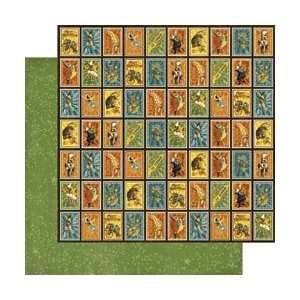 Graphic 45 Le Cirque Double Sided Paper 12X12 Wizards Of 
