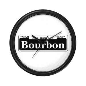  Bourbon St., New Orleans   USA Wall Clock 