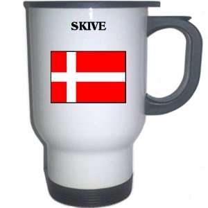  Denmark   SKIVE White Stainless Steel Mug Everything 