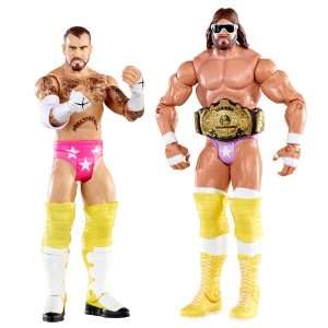 WWE Battle Pack Randy Savage vs. CM Punk Figure 2 Pack 