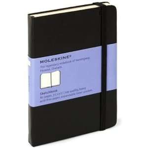  Moleskine Pocket Sketch Black Notebook (3.5 x 5.5) Office 
