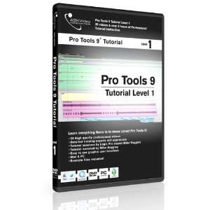  Pro Tools 9 Tutorial DVD   Level 1: Musical Instruments