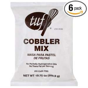 TUF Cobbler Mix, 19.75 Ounce (Pack of 6) Grocery & Gourmet Food