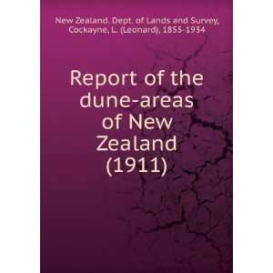   Cockayne, L. (Leonard), 1855 1934 New Zealand. Dept. of Lands and