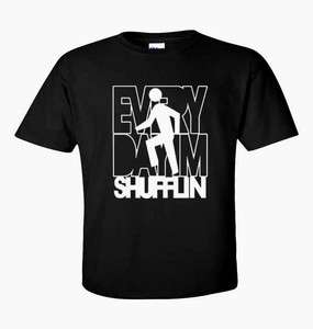 EVERYDAY IM SHUFFLIN LMFAO Party RocK Everyday SHUFFLIN Logo T Shirt 