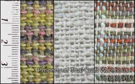 Fabric: Thick thread hand woven Thai cotton