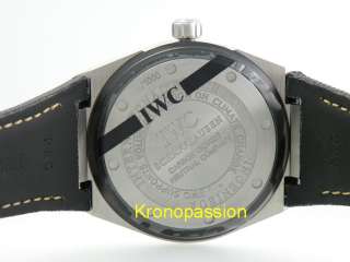 IWC Ingenieur Climate Action Limited Edition New !  
