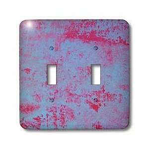 Florene Colorwash   Red n Blue Washed   Light Switch Covers   double 