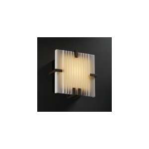 Justice Design Group PNA 5550 SLAT ABRS Porcelina Energy Smart 1 Light 