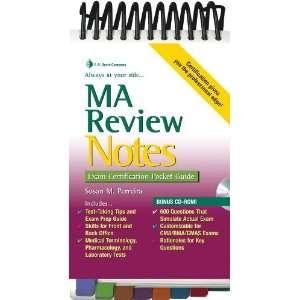 MA Review Notes Exam Certification Pocket Guide (Exam 