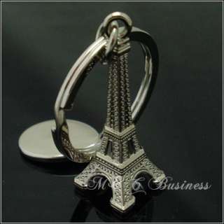Classic 3D Eiffel Tower key chain ring(for sale)  