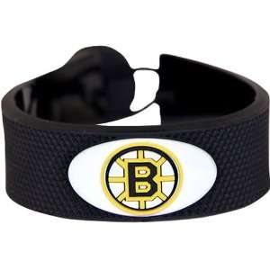  Gamewear Boston Bruins Classic Hockey Bracelet: Sports 