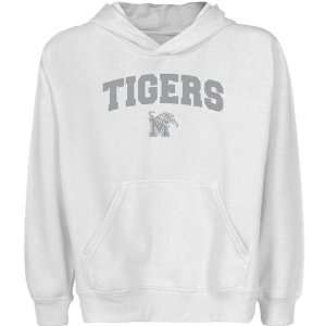  Memphis Tigers Sweatshirts : Memphis Tigers Youth White 