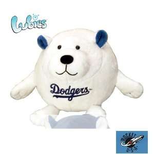  MLB Lubies by Rocket USA   DODGERS WHITE BEAR (8 3013 