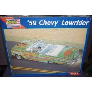   Revell 59 Chevy Lowrider 1/25 Scale Plastic Model Kit: Toys & Games