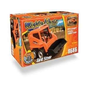    Skid Steer Construction Truck Mighty World Toy: Toys & Games