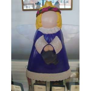    CERAMIC HAND PAINTED GARDEN ANGEL BY SHE SHE NEW: Everything Else