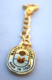 Gorgeous key chain featuring Marino Orlandi logo is a a great idea for 