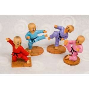  Shaolin Monks Figurines
