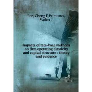   structure  theory and evidence Cheng F,Primeaux, Walter J Lee Books