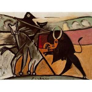   Pablo Picasso   24 x 18 inches   Corrida de toros 6
