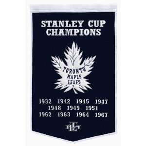  BSS   Toronto Maple Leafs NHL Dynasty Banner (24x36 