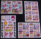 sheets motocross stickers moped bmx bike scooter console energy