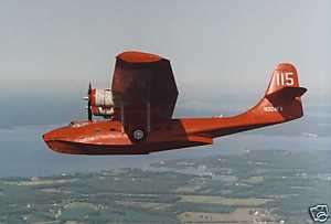 Consolidated PBY Catalina Wood Model Seaplane  