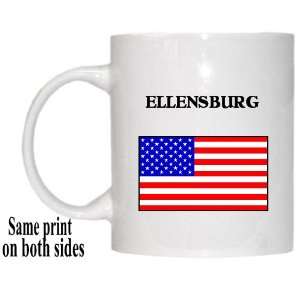  US Flag   Ellensburg, Washington (WA) Mug 