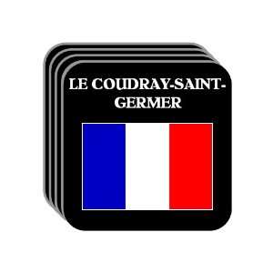  France   LE COUDRAY SAINT GERMER Set of 4 Mini Mousepad 
