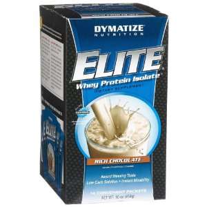Dymatize Nutrition Elite Whey Protein Powder, Rich Chocolate, Pack of 