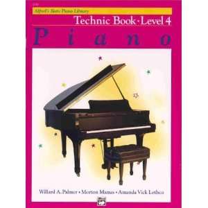  Course, Technic Book Level 4 [Paperback] Willard A. Palmer Books
