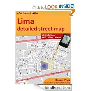 Map of Lima (Peru) eBookWorldAtlas Team  Kindle Store