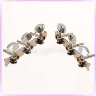  Tuning Pegs Machine Heads Tuners w/ Chrome button Vintage  