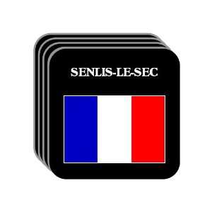  France   SENLIS LE SEC Set of 4 Mini Mousepad Coasters 