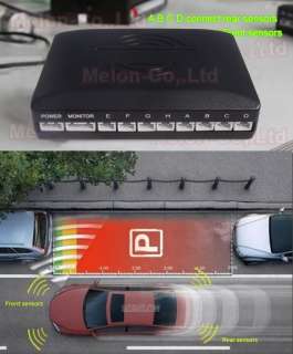 Car LED Display 8 Sensors Kit Reversing Parking Radar E  