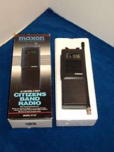 MAXON 40 Channel Citizens Band CB Handheld Radio in Box  