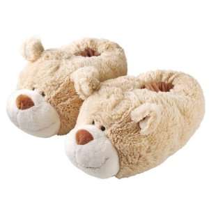  Caramel Bear Nici Plush Animal Slippers Toys & Games