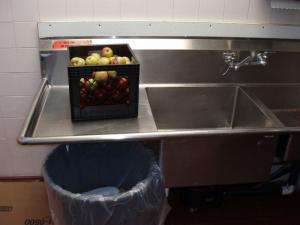 Stainless Steel Sink and Counter  
