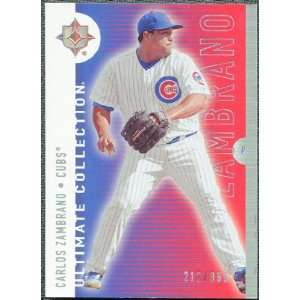   Deck Ultimate Collection #32 Carlos Zambrano /350 Sports Collectibles