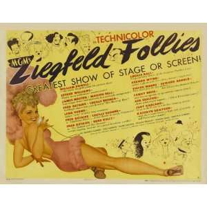  Ziegfeld Follies Poster Half Sheet B 22x28 Fred Astaire 