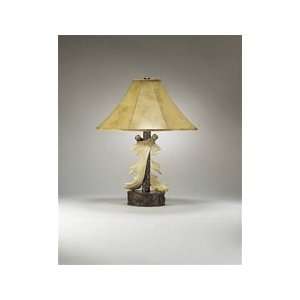  Sedgefield L203 208 Antler 30 Hand Painted Table Lamp 