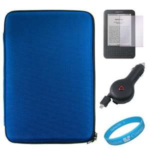 com Durable Hard Nylon Cube Carrying Case for  Kindle Wireless 