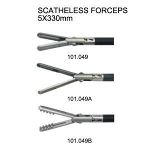 Scatheless Forceps 5X330mm Laparoscopic Grasing Forceps Grasper 