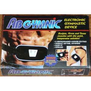 AbGymnic Electronic Gymnastic Device Sculpts, Firms and Tones Muscles 