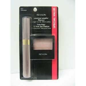 Revlon Luxurious Lengths Mascara Colorstay 12 Hour Eye Shadow Black 