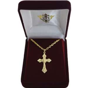   Necklace with 18 Chain and 1 Pendant of Jesus on the Cross: Jewelry