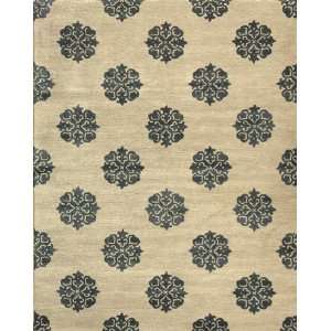  Rosa Area Rug   26x12runner, Ivory: Home & Kitchen