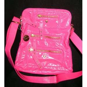  Lulu Pink Patent Leather Crossbody Purse: Office 